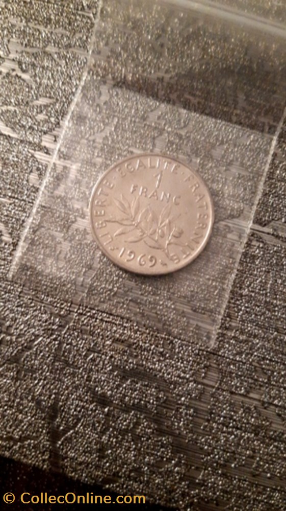 1 franc 1969 la semeuse monnaie 1 franc 1969 la semeuse