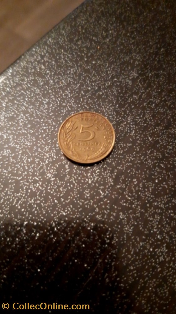 monnaie 5 centimes 1969 marianne