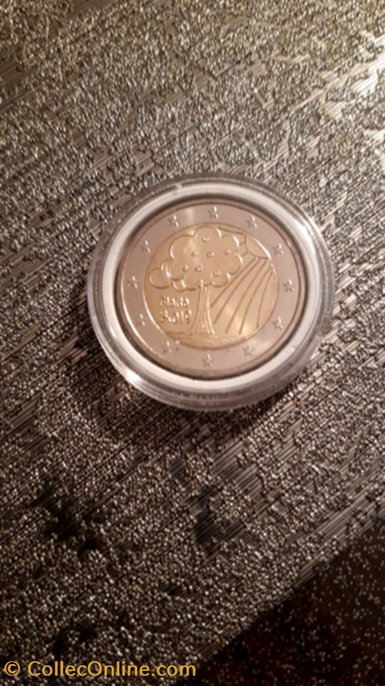 2 euro 2019 Héritage culturel Malte monnaie 2 euro 2019 heritage culturel malte