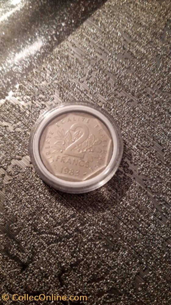 monnaie 2 francs 1983 semeuse