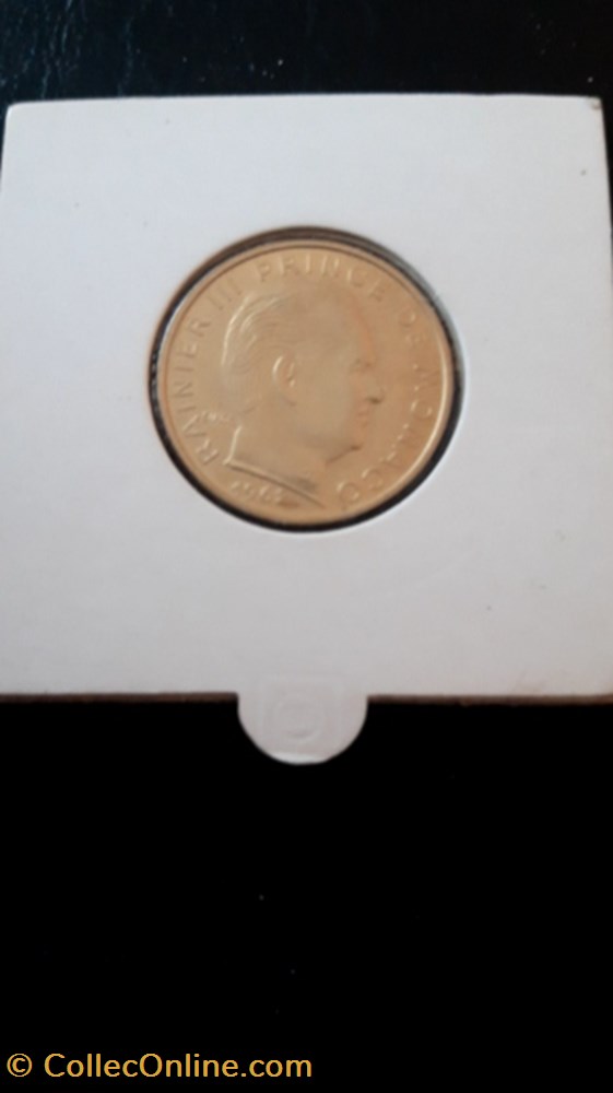 20 centimes 1962 Essai Rainier III Monaco monnaie 20 centimes 1962 essai rainier iii monaco