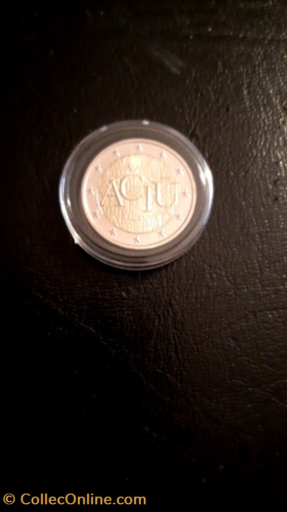 monnaie 2 euros 2015 a c i u lituanie