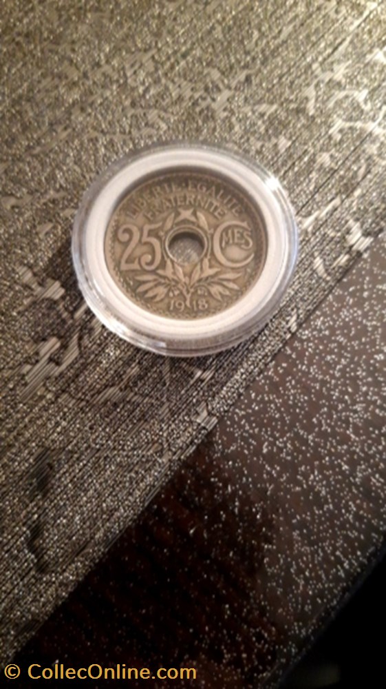 25 centimes 1918 Lindauer monnaie 25 centimes 1918 lindauer