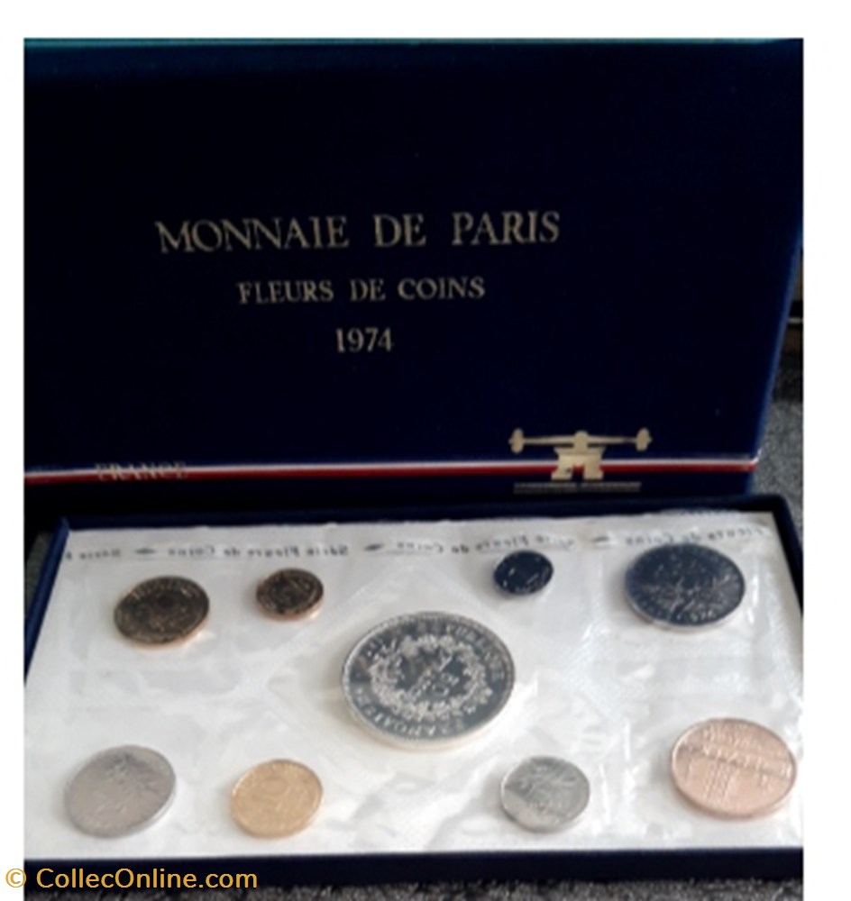 monnaie serie 1974 fdc