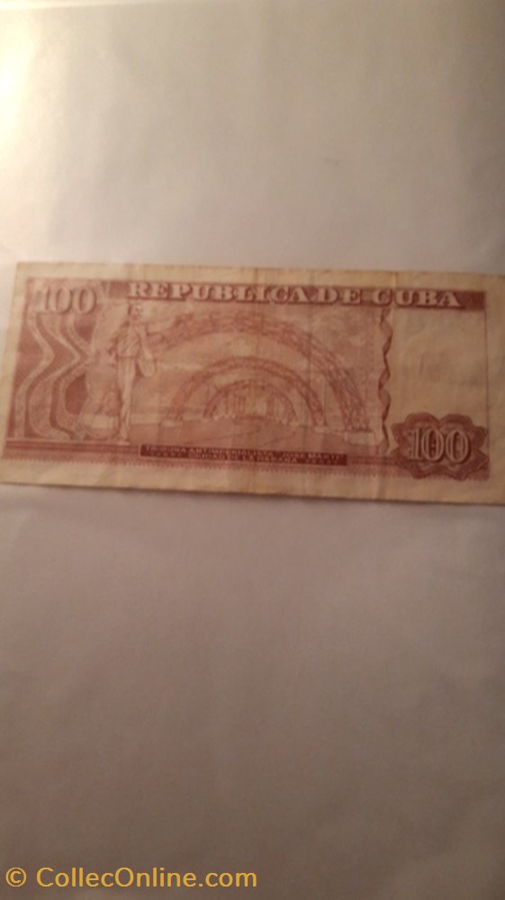 100 pesos 2004 CUBA billet 100 pesos 2004 cuba
