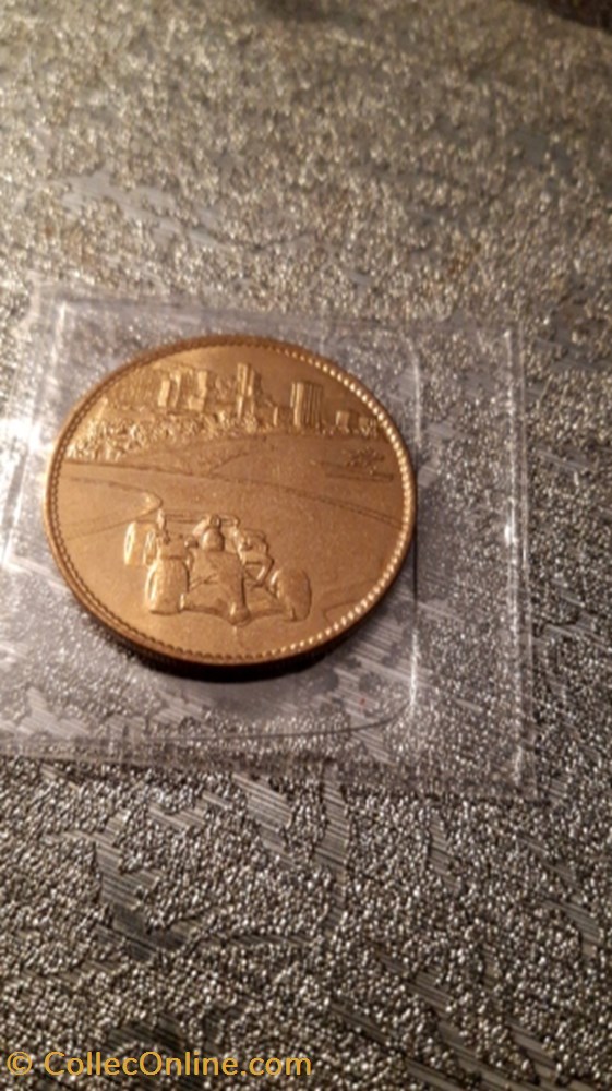 medaille 2007 le rocher monaco