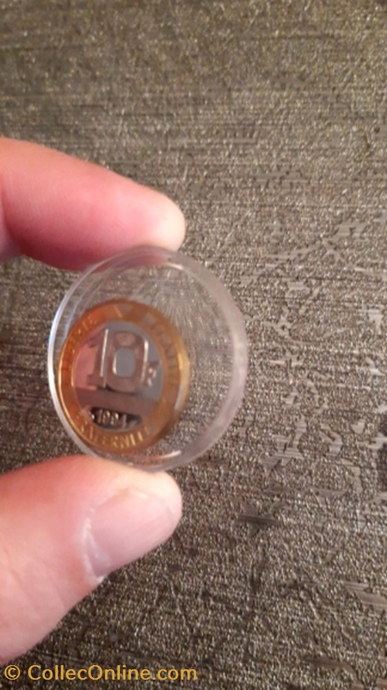 10 francs 1994 Genie de la bastille B.E monnaie 10 francs 1994 genie de la bastille b e