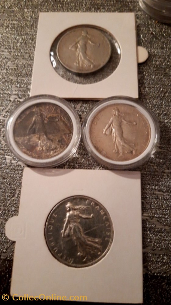 monnaie 2 francs 1914 semeuse