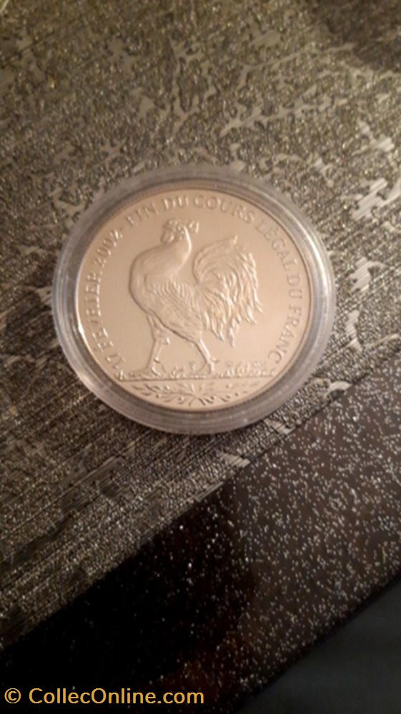 Medaille 2002 Essai Fin du cours légal du franc medaille 2002 essai fin du cours legal du franc