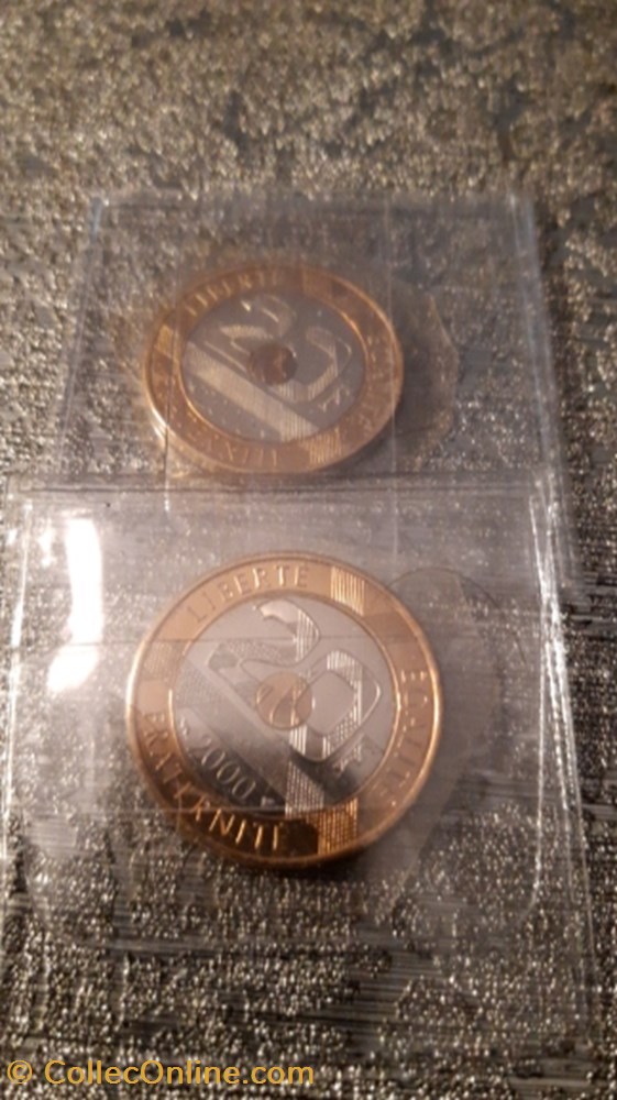 20 francs 2000 Mont saint michel BU monnaie 20 francs 2000 mont saint michel bu