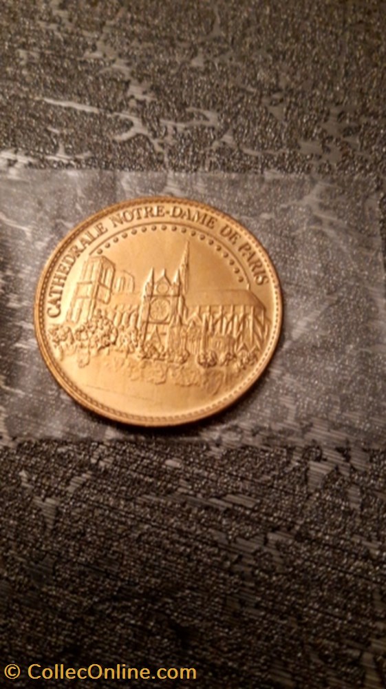 Jeton Notre-dame de paris medaille jeton notre dame de paris