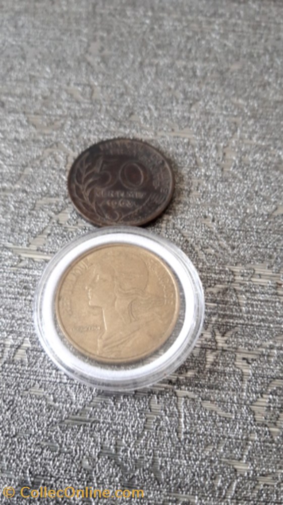50 centimes 1963 marianne 4 plis monnaie 50 centimes 1963 marianne 4 plis