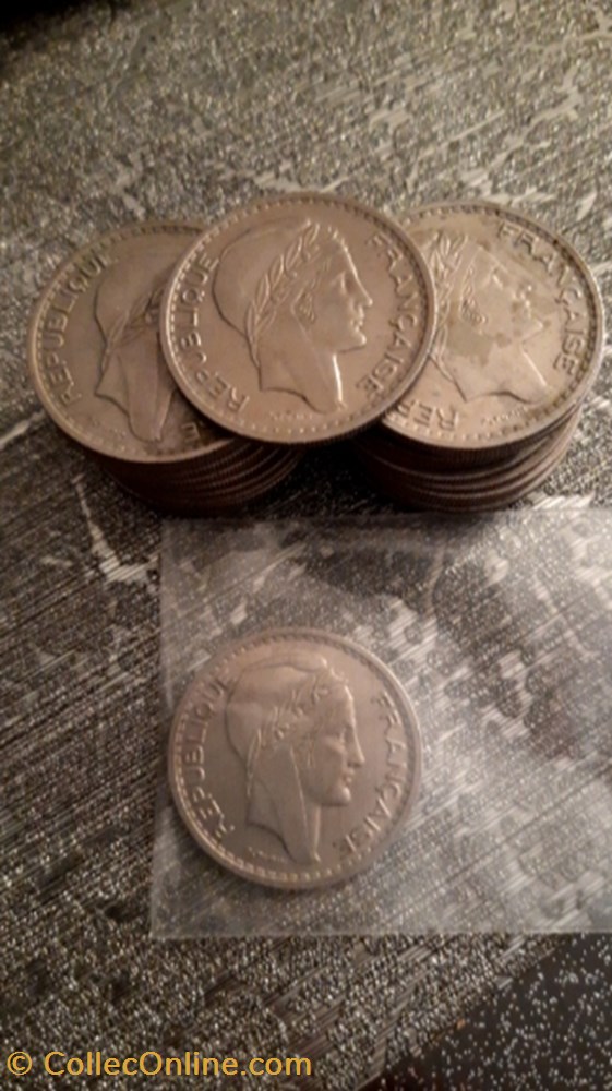 monnaie 10 francs 1948 turin