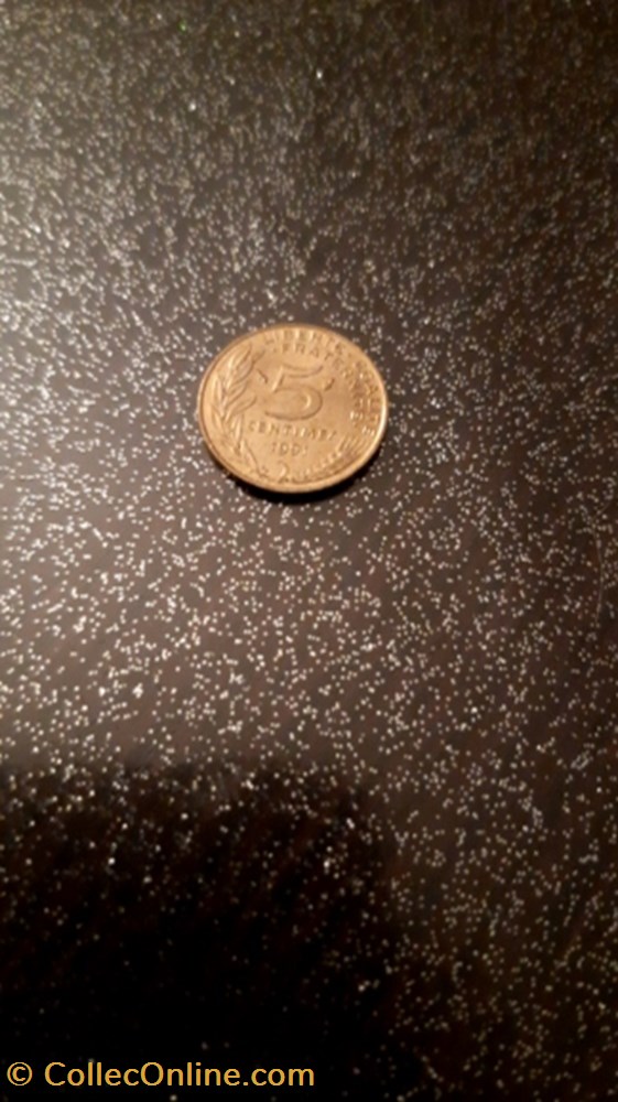 5 centimes 1991 Marianne monnaie 5 centimes 1991 marianne