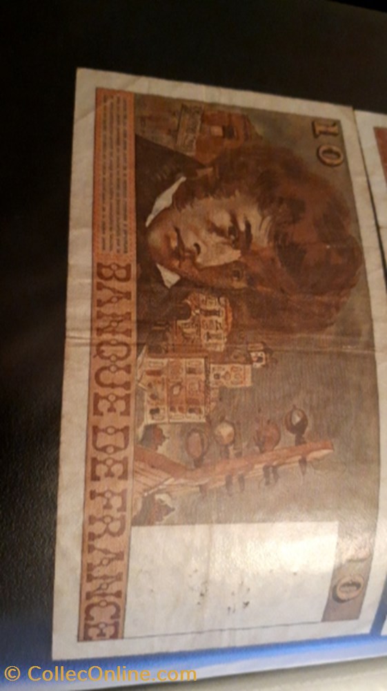 10 francs 1974 Berlioz billet 10 francs 1974 berlioz