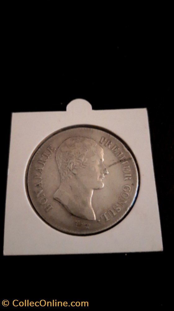 monnaie 5 francs an 12 a bonaparte premier consul