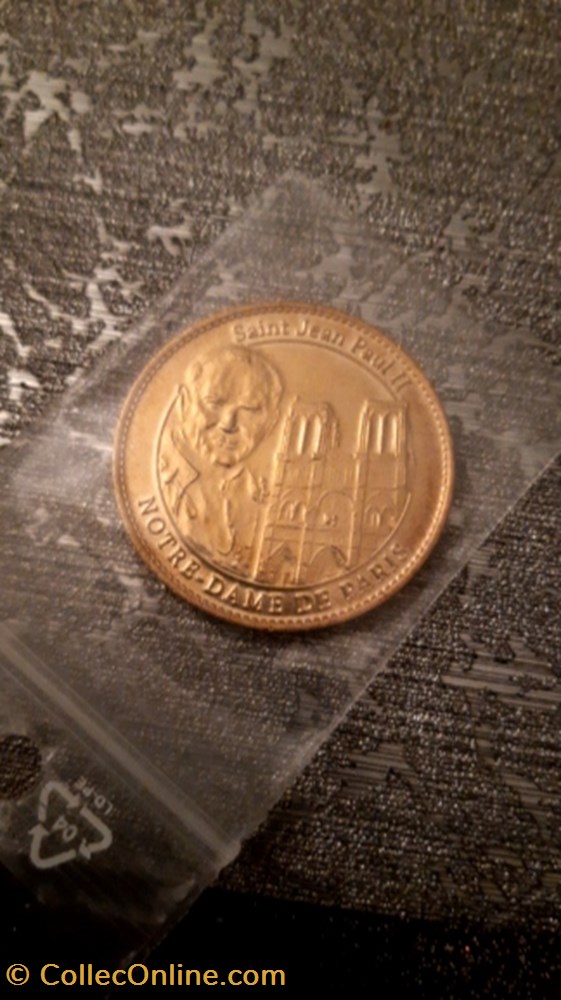 Jeton Notre-dame de paris medaille jeton notre dame de paris