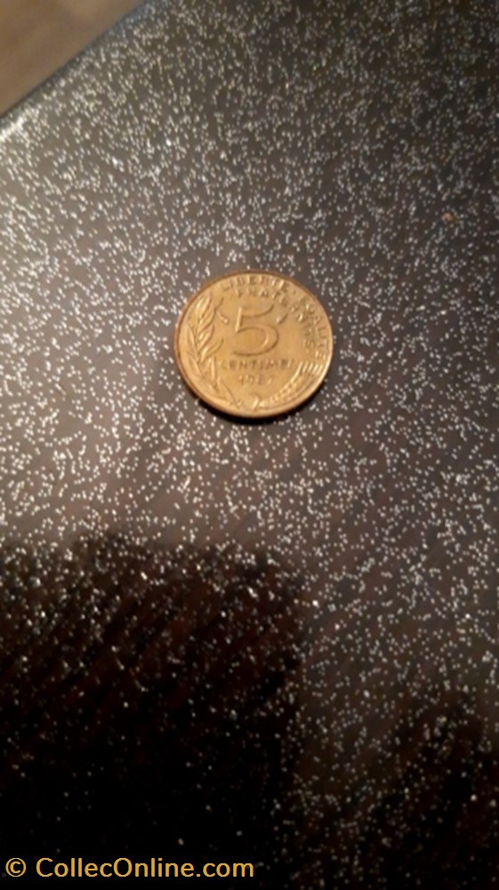 5 centimes 1987 Marianne monnaie 5 centimes 1987 marianne