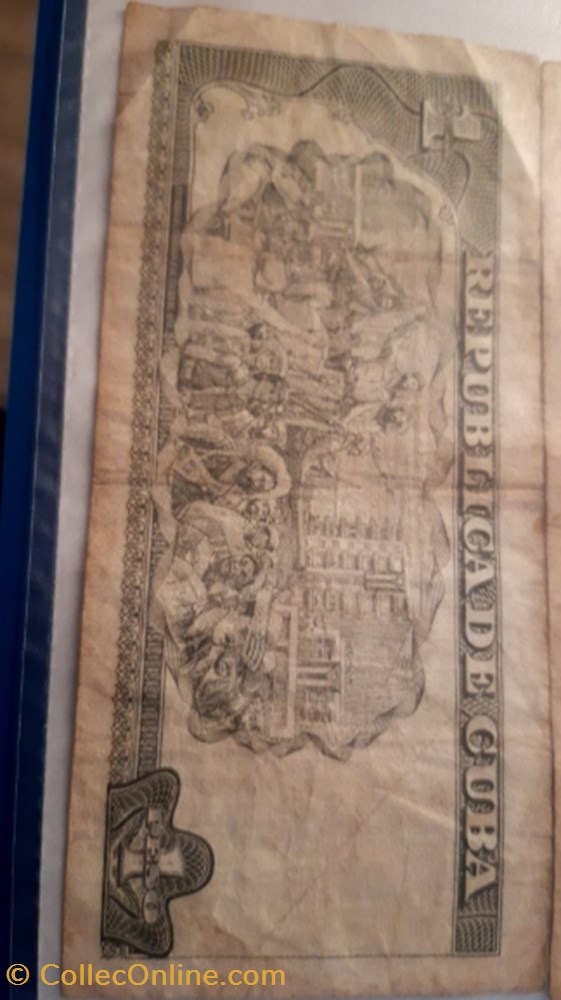 billet 1 peso 2007 cuba