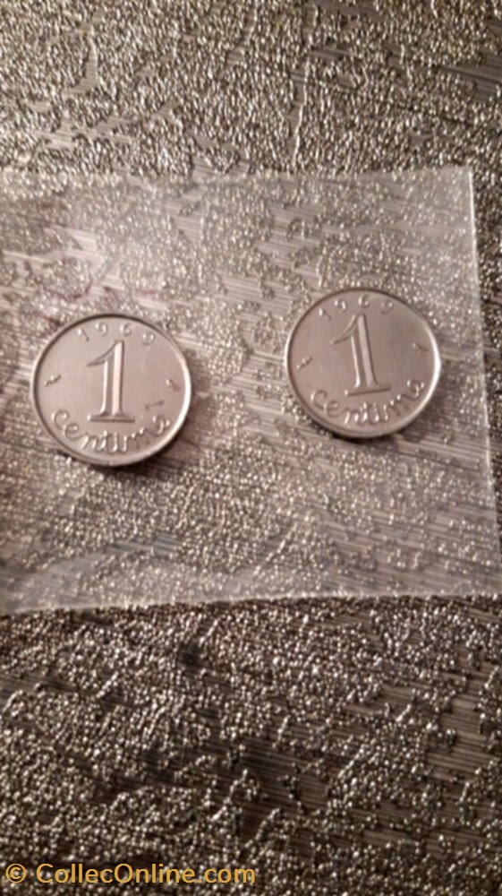 1 centimes 1969 EPI queue du 9 plus longue monnaie 1 centimes 1969 epi queue du 9 plus longue