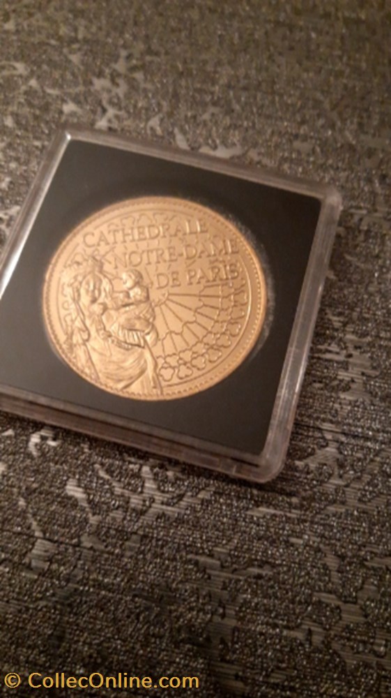 Jeton Notre-dame de paris medaille jeton notre dame de paris