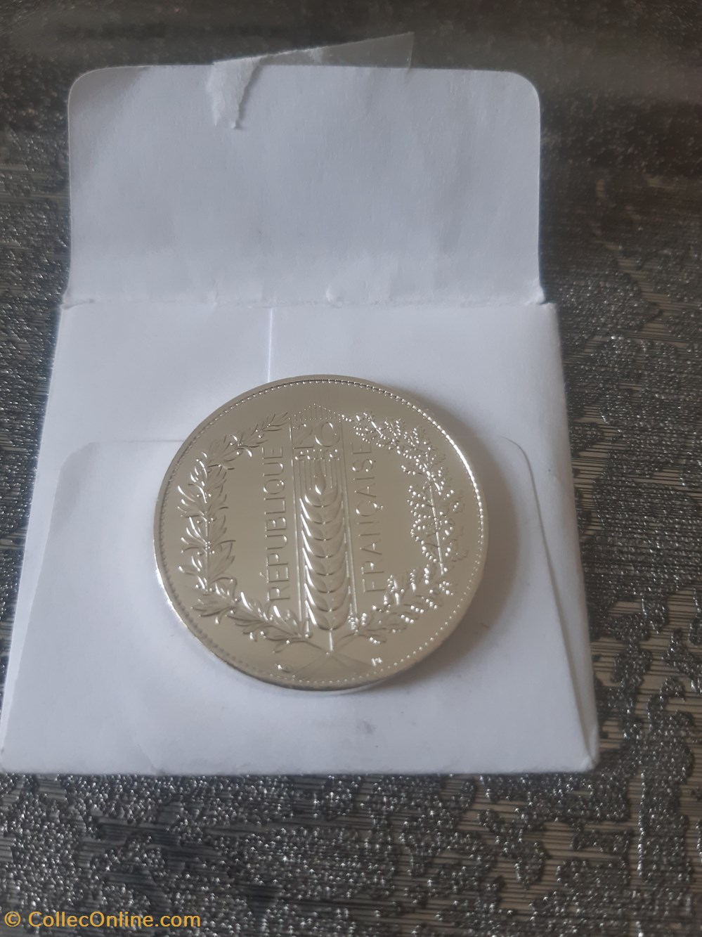 20 euros argent france 2021 Nature de france-laurier monnaies 20 euros argent france 2021 nature de france laurier