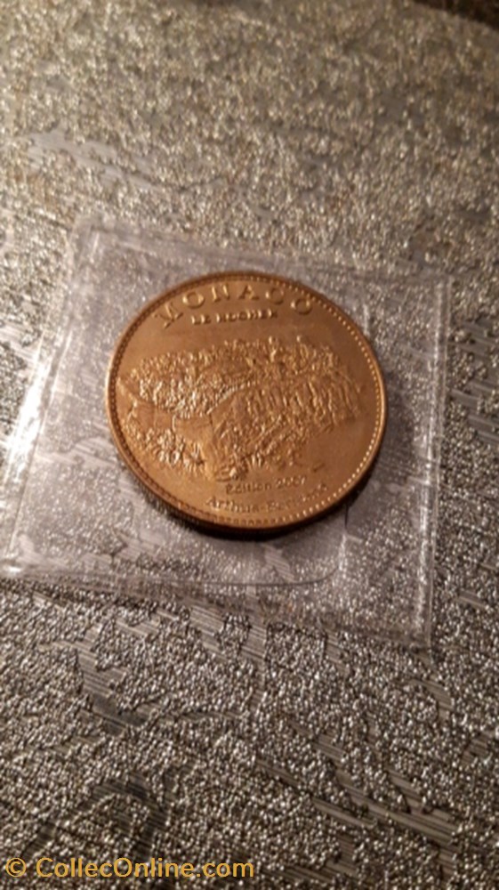 medaille 2007 le rocher monaco