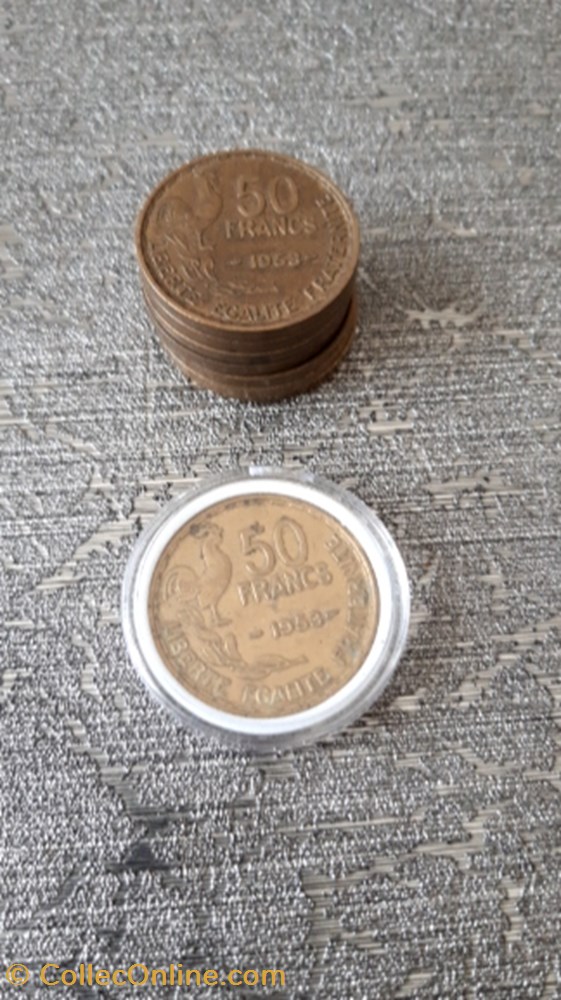 monnaie 50 francs 1953 guiraud