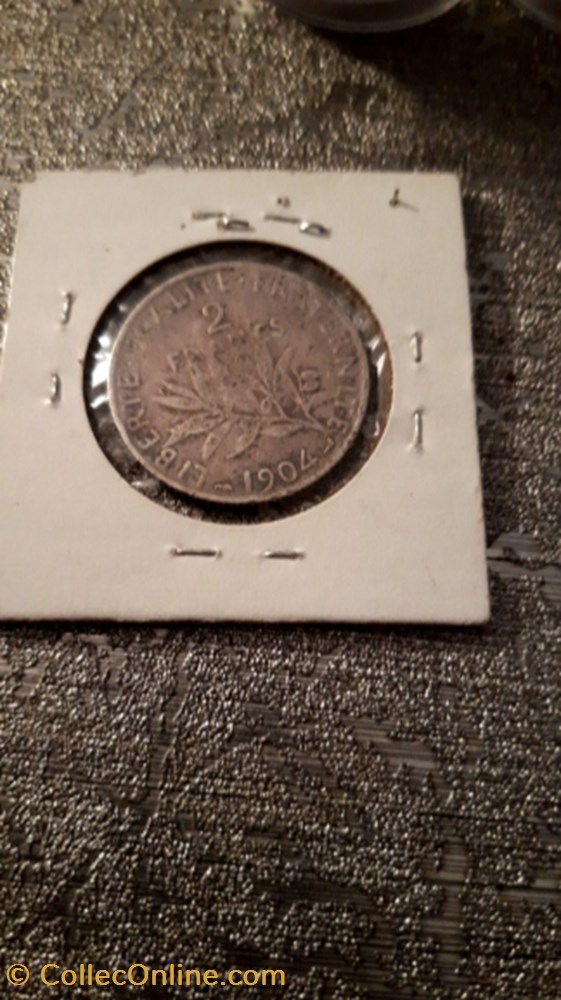 2 francs 1904 semeuse monnaie 2 francs 1904 semeuse