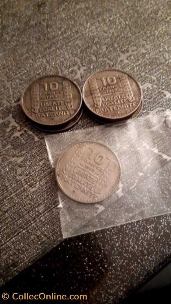 10 francs 1949 B Turin monnaie 10 francs 1949 b turin