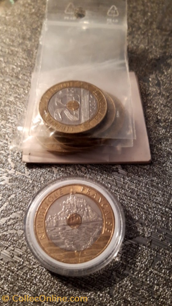 20 francs 1992 Mont saint michel monnaie 20 francs 1992 mont saint michel