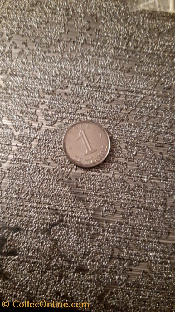 monnaie 1 centimes 1988 epi