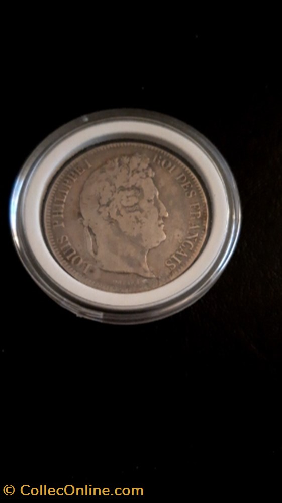 monnaie 5 francs 1833 w iie type domard