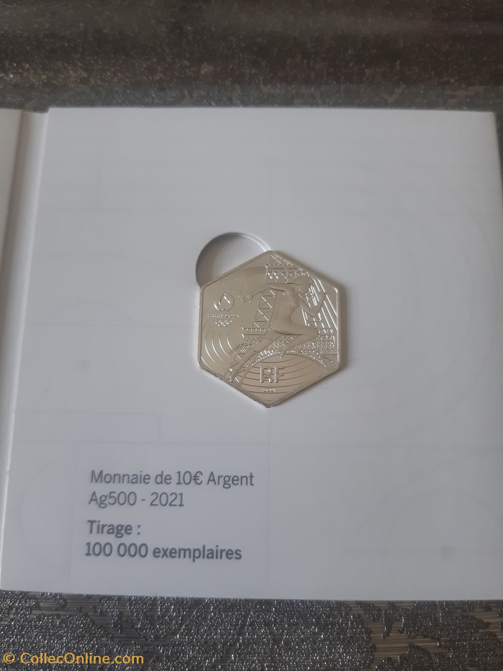 10 euro argent 2021 J.O PARIS 2024 monnaies euros 10 euro argent 2021 j o paris 2024