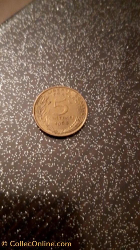monnaie 5 centimes 1968 marianne