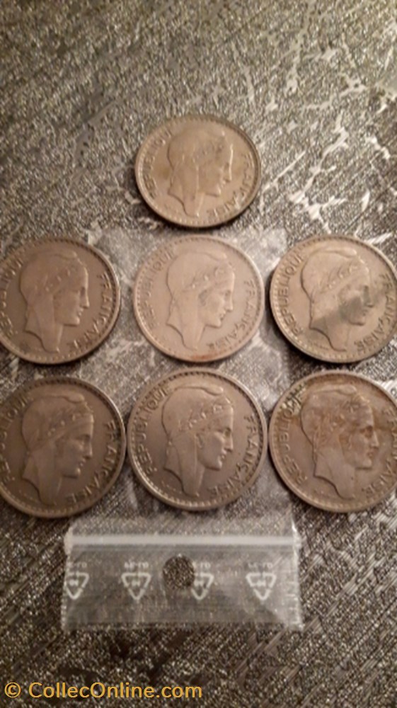 10 francs 1947 Turin Petite tête monnaie 10 francs 1947 turin petite tete