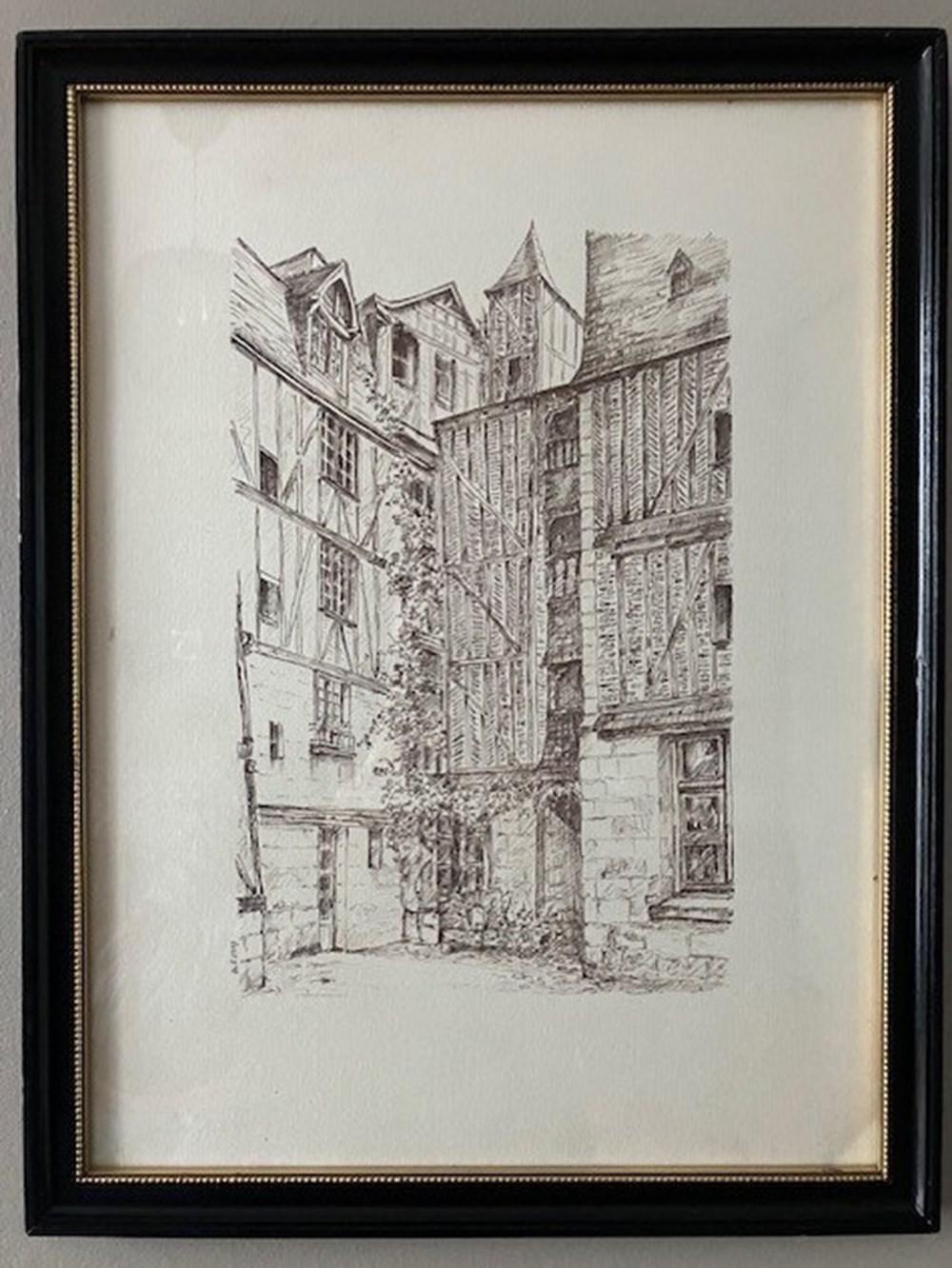 7 Rue de la Rôtisserie - Claude BESNARD art antiquites estampes gravures 7 rue de la rotisserie claude besnard