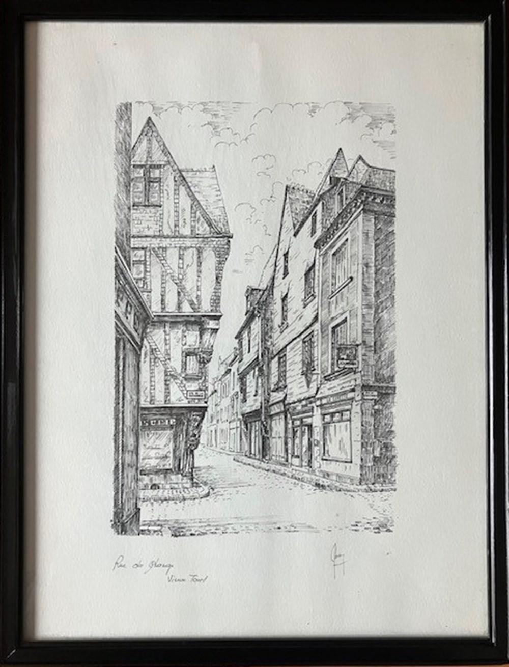 art antiquites estampes gravures rue du change dec 1978 claude besnard