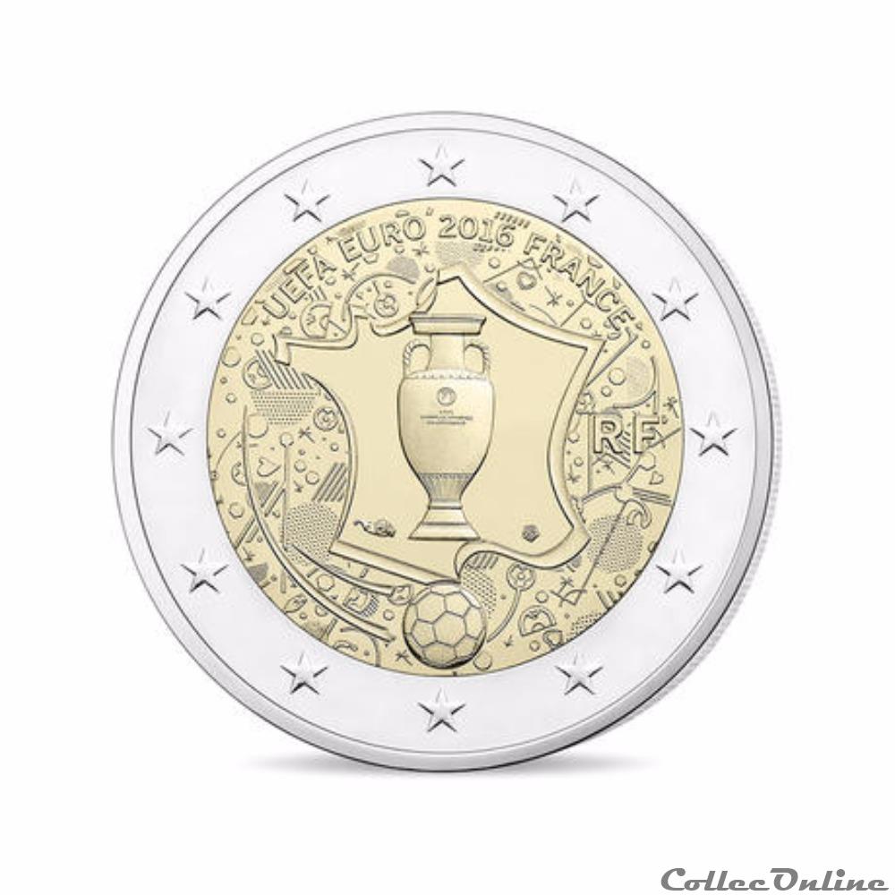 Coffret Belle épreuve - UEFA 2016 monnaie france coffret belle epreuve uefa 2016