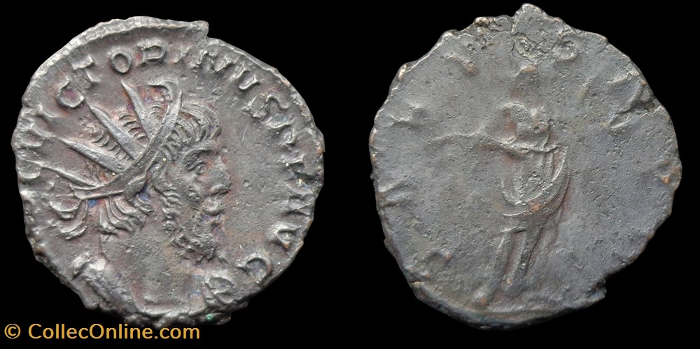 Victorin - SALVS AVG (Cologne) monnaies antiques jc ap romaines republicaines imperiales victorin salvs avg cologne