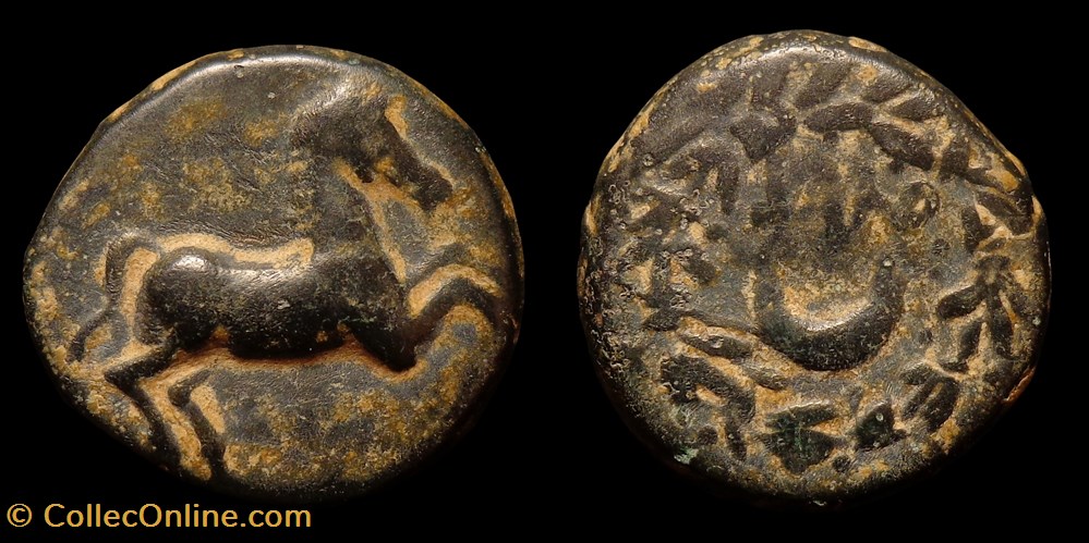 Phrygie, Philomelion - AE16 monnaies antiques grecques phrygie philomelion ae16