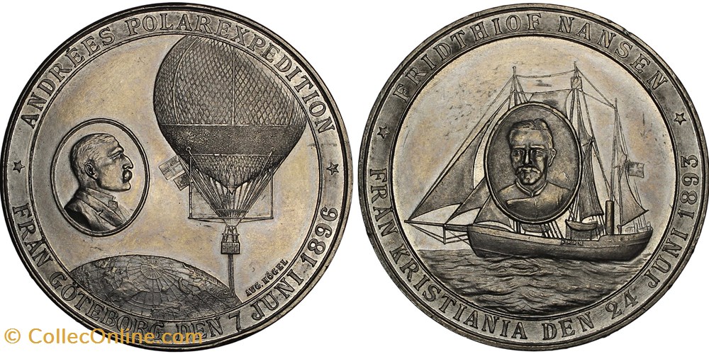 medals sweden norway nansen medal 1896