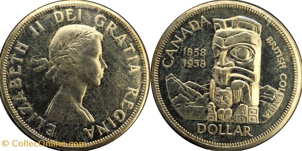 coins world canada 1958 dollar
