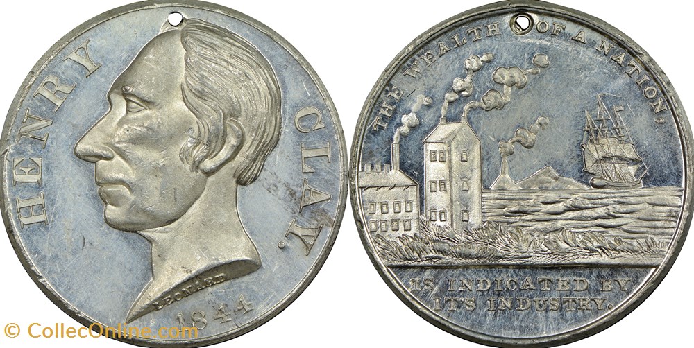 medals united states henry clay life medal