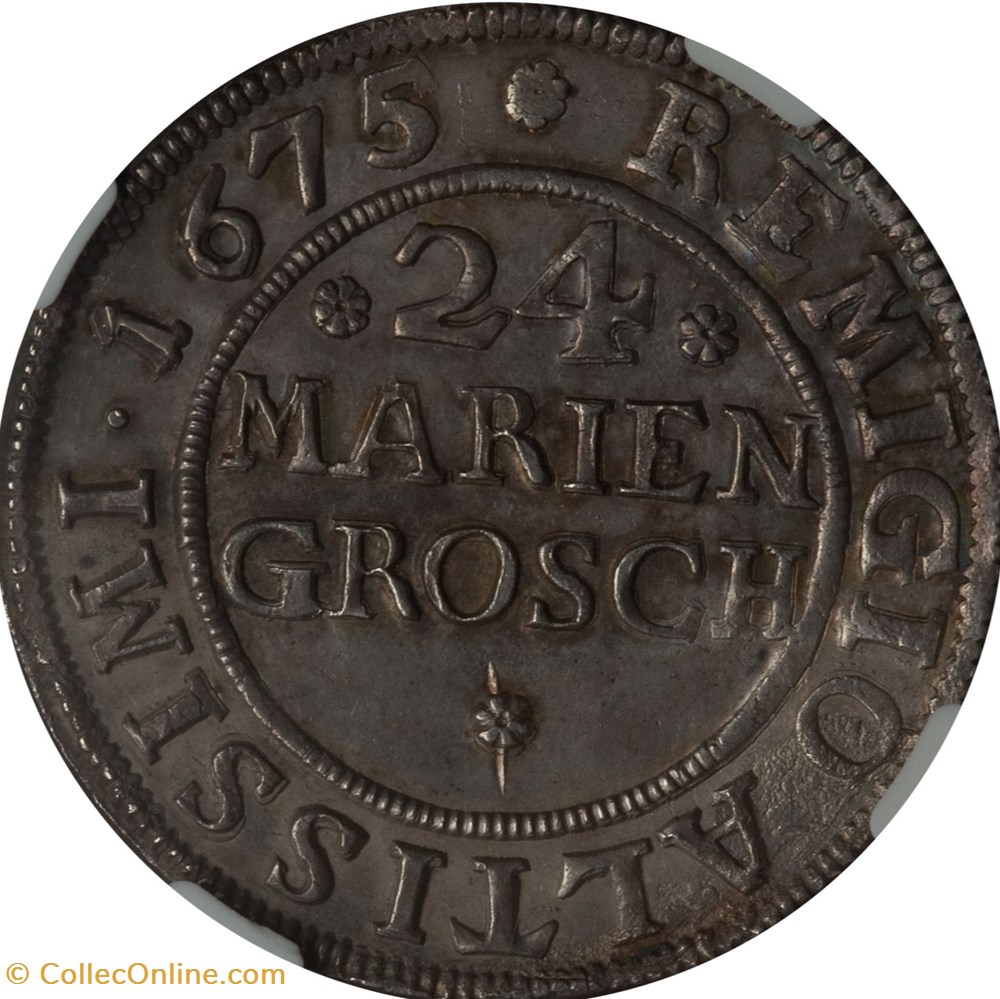 1675 Brunswick-Wolfenbüttel 2/3 Thaler 2 coins world germany 1675 brunswick wolfenbuttel 2 3 thaler