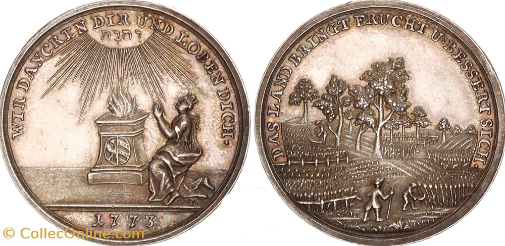 medals germany oexlein 1773