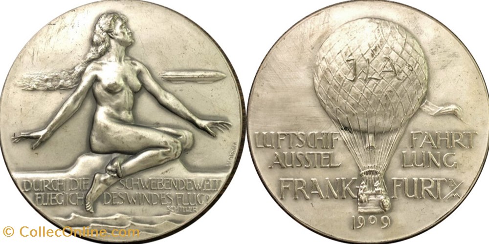 medals germany schrobenfahrtsraut exhibition in frankfurt