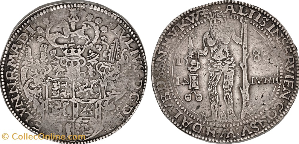 coins world germany 1586 brunswick wolfenbuttel thaler