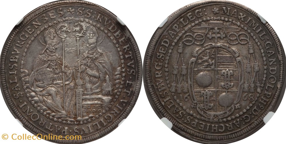 Austria 1668 1/2 Thaler coins european medieval to other austria 1668 1 2 thaler