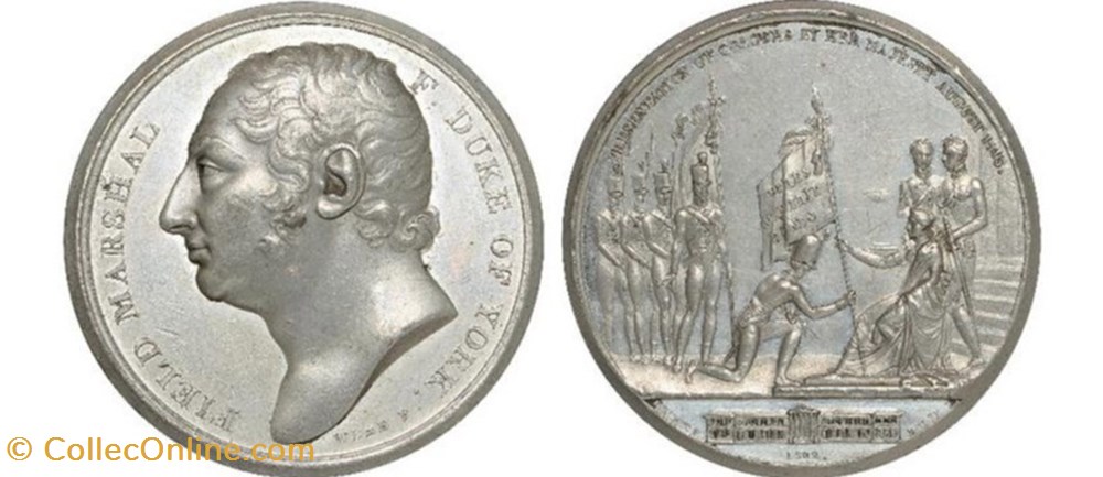 1813 BHM-769 Duke of York medals united kingdom 1813 bhm 769 duke of york
